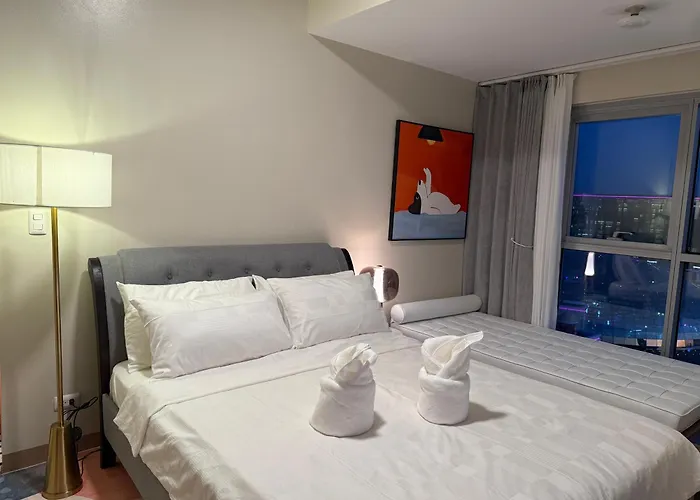 Playful 1br With Magnificant Bayview Garden View Near Okada, Solaire, Aiports *
