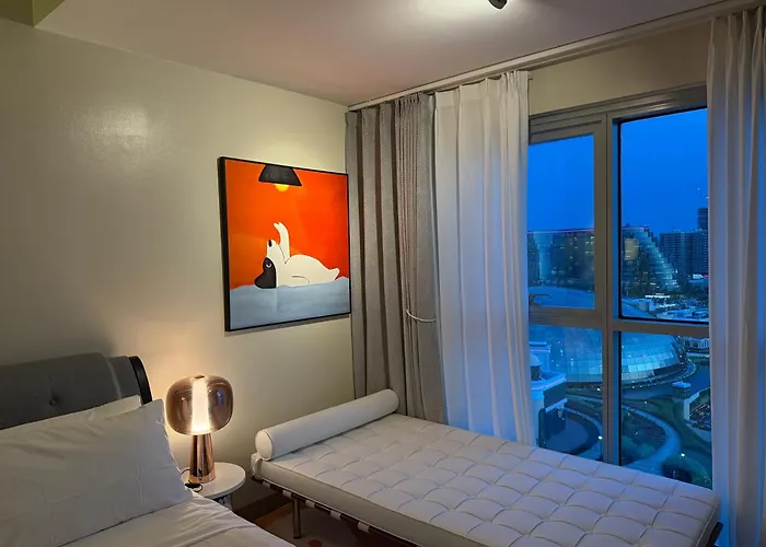 Playful 1br With Magnificant Bayview Garden View Near Okada, Solaire, Aiports * Manila